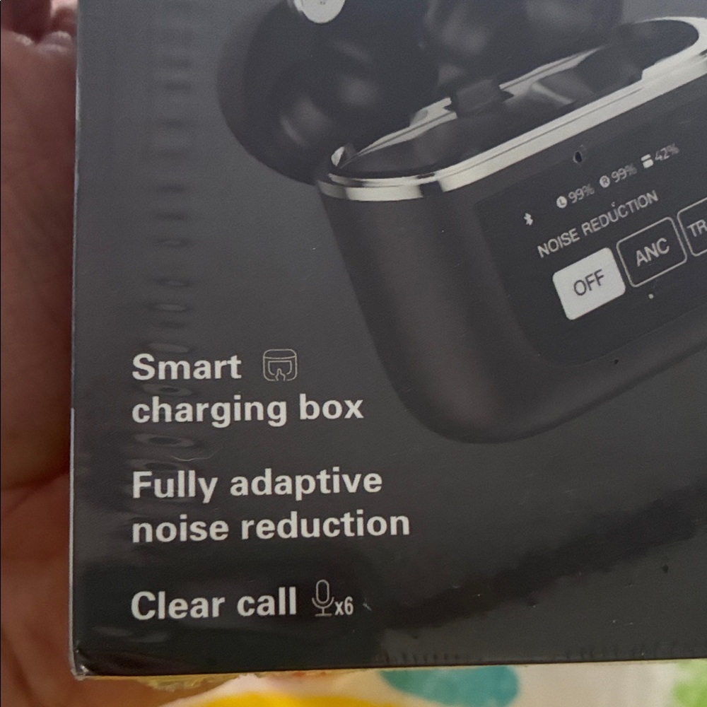 2 pack Smart Noise Reduction Wireless Earbuds - Black - Picture 7 of 9